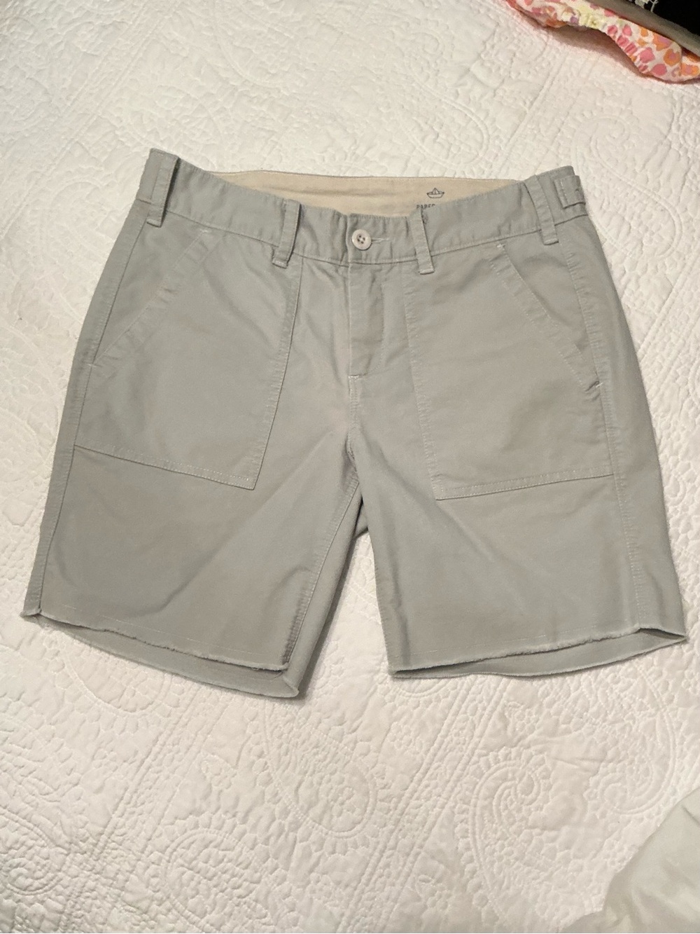 G1 Goods Paper Boat Docking Shorts, Grey Size 4